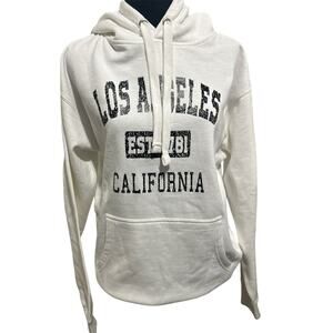 Republic Blues White Los Angeles Hoodie Sweatshirt – Size M – NWOT